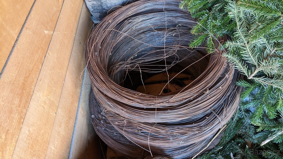 Ocelový drát vázací 2 a 3 mm - 3