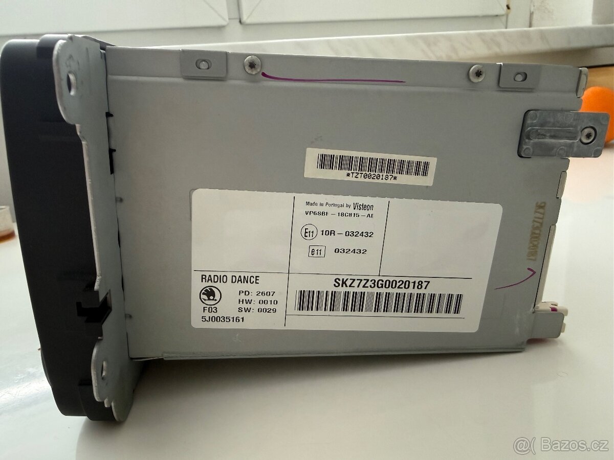 Rádio DANCE Škoda Fabia 2 - 3