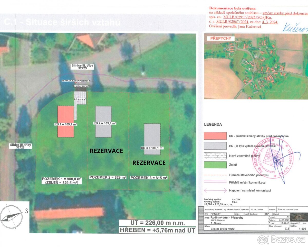 Prodej, rodinný dům 4+kk, Přepychy, okr. Pardubice - 3