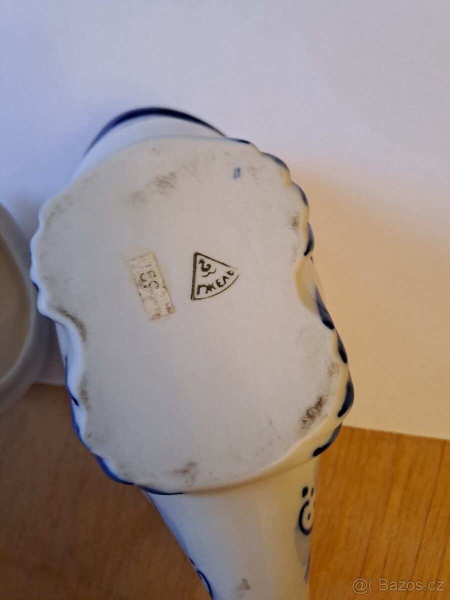 retro porcelánová cukřenka - velryba - 3