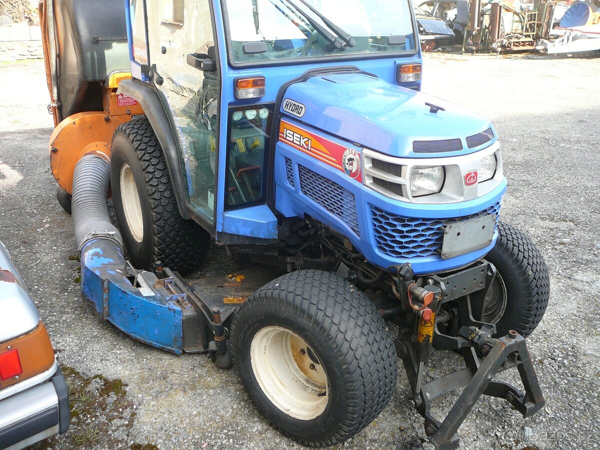 Malotraktor Iseki + sekačka - 3