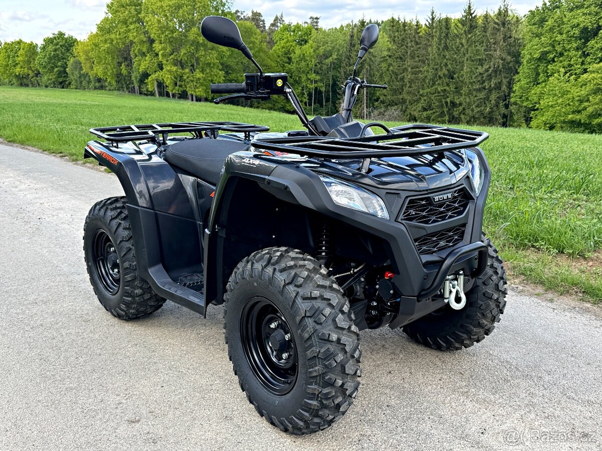 Čtyřkolka GOES Terrox 400 T3b Černá r. 2025 DPH 200 KM