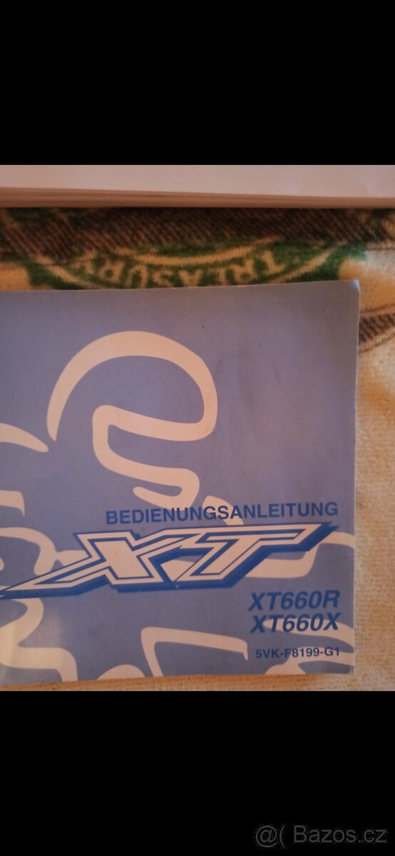 Yamaha xt660r Manuál - 3