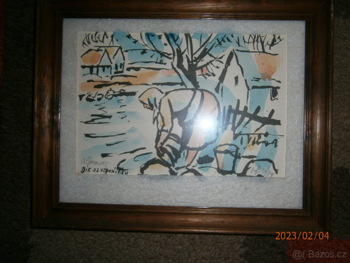 obrazy - Alois Moravec,malíř, zasloužilý umělec - 3