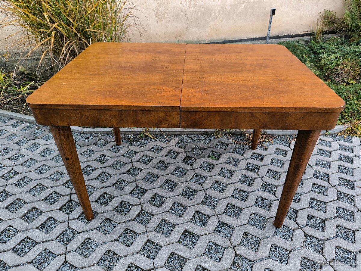 Art Deco jídelní rozkládací stůl Jindřich Halabala - 3