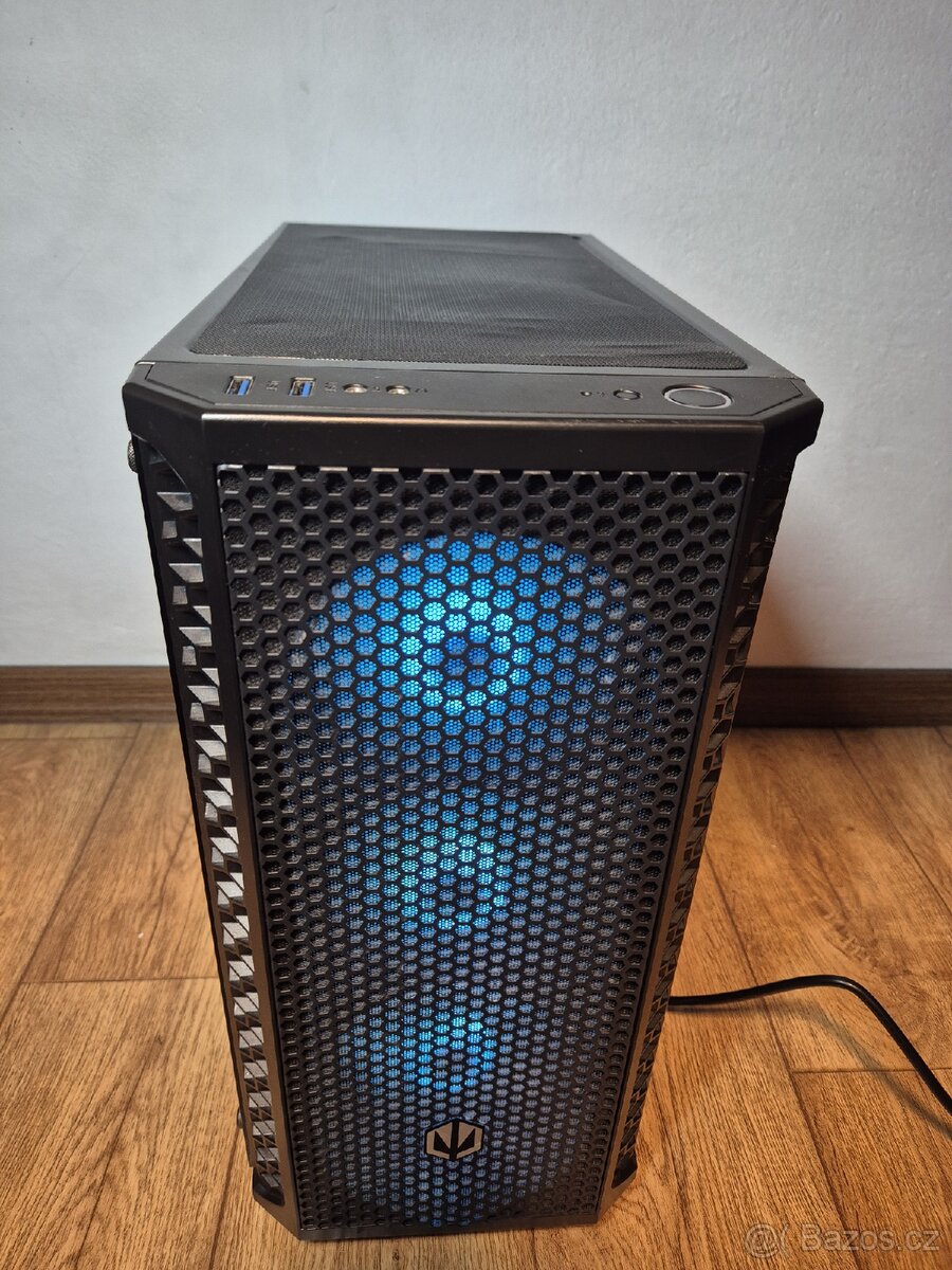 HERNÍ PC - RTX 3060, Ryzen 5500, 16gb ram, 500gb disk - 3