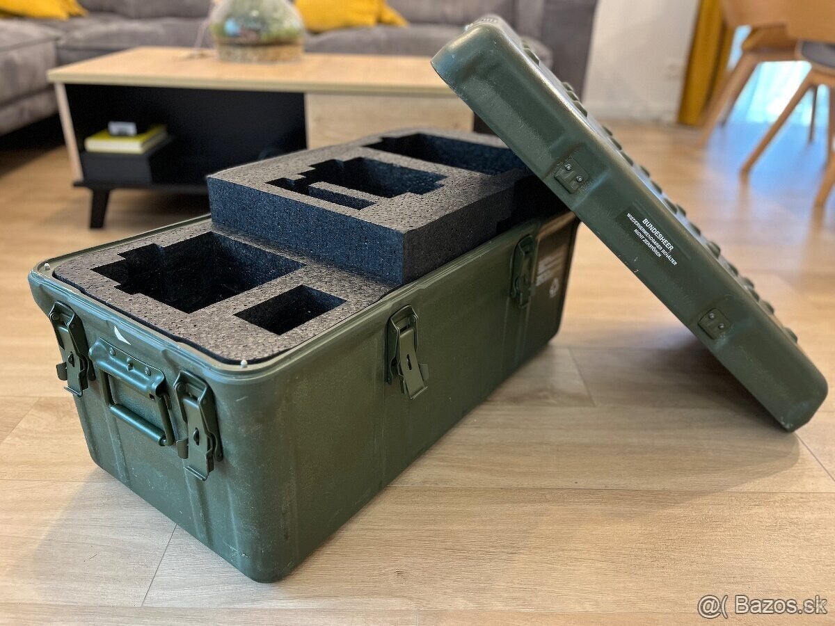 Vojenské bedny, ochranné kufříky 80×40×40 cm Bundeswehr - 3