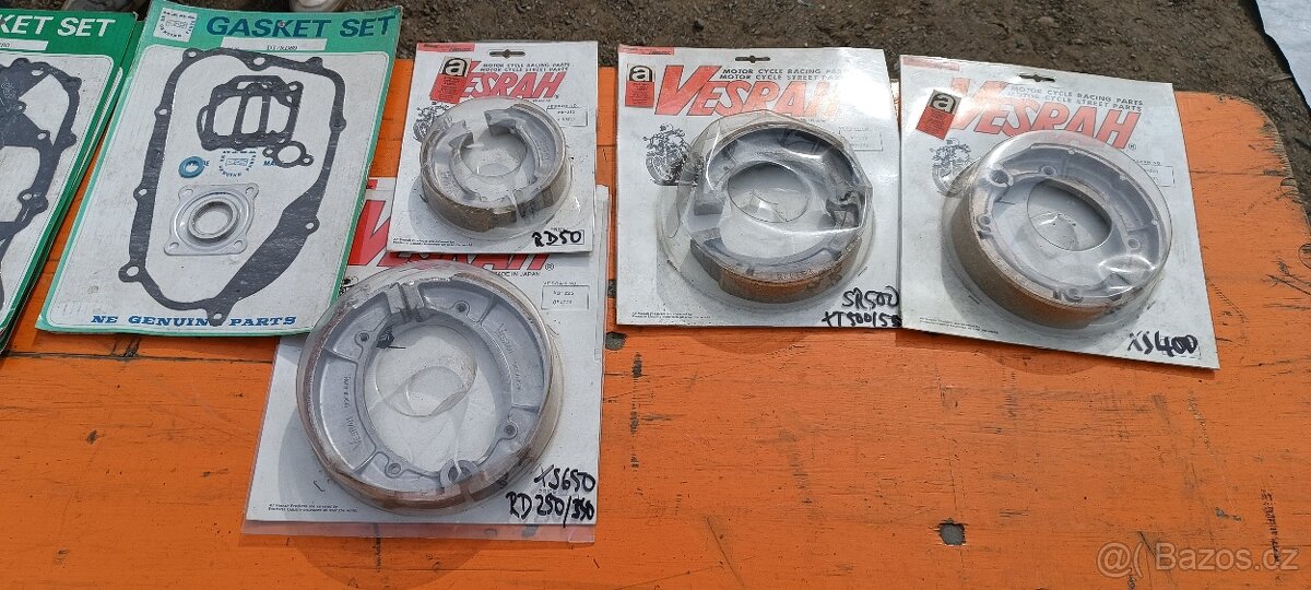 Brzdové čelisti - pakny - pro JAPONSKÉ motocykly - 3