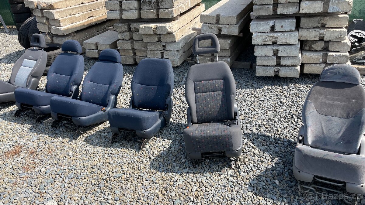 Zadní sedačky VW.SHARAN, FORD GALAXY, SEAT ALHAMBRA. - 3