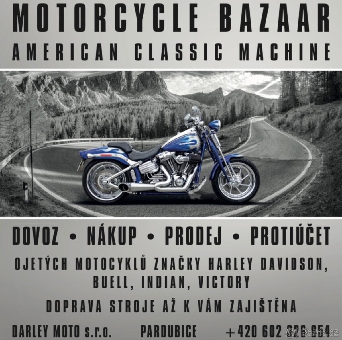 Koncovky výfuku, Harley - Davidson touring - 3