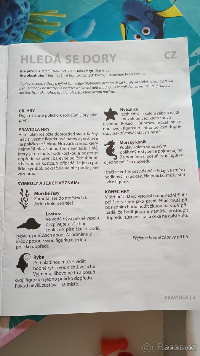 Stolní hra Dory - 3
