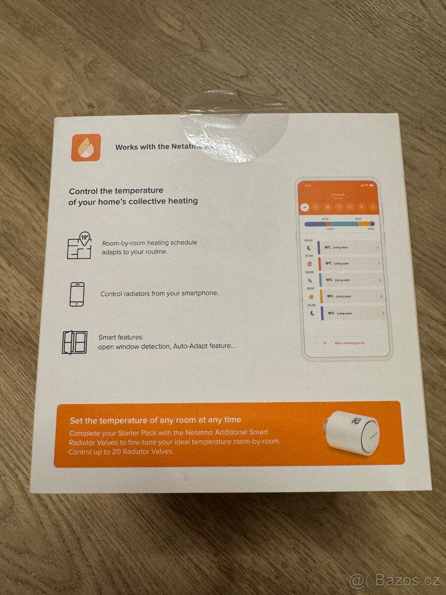 Chytré termostatické hlavice komplet sada Netatmo - 3