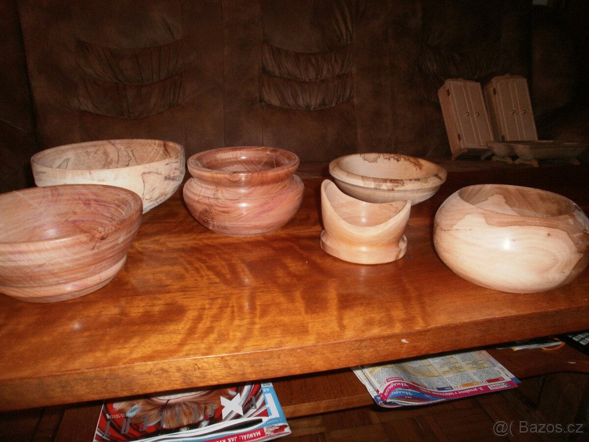 dřevěné misky - 3