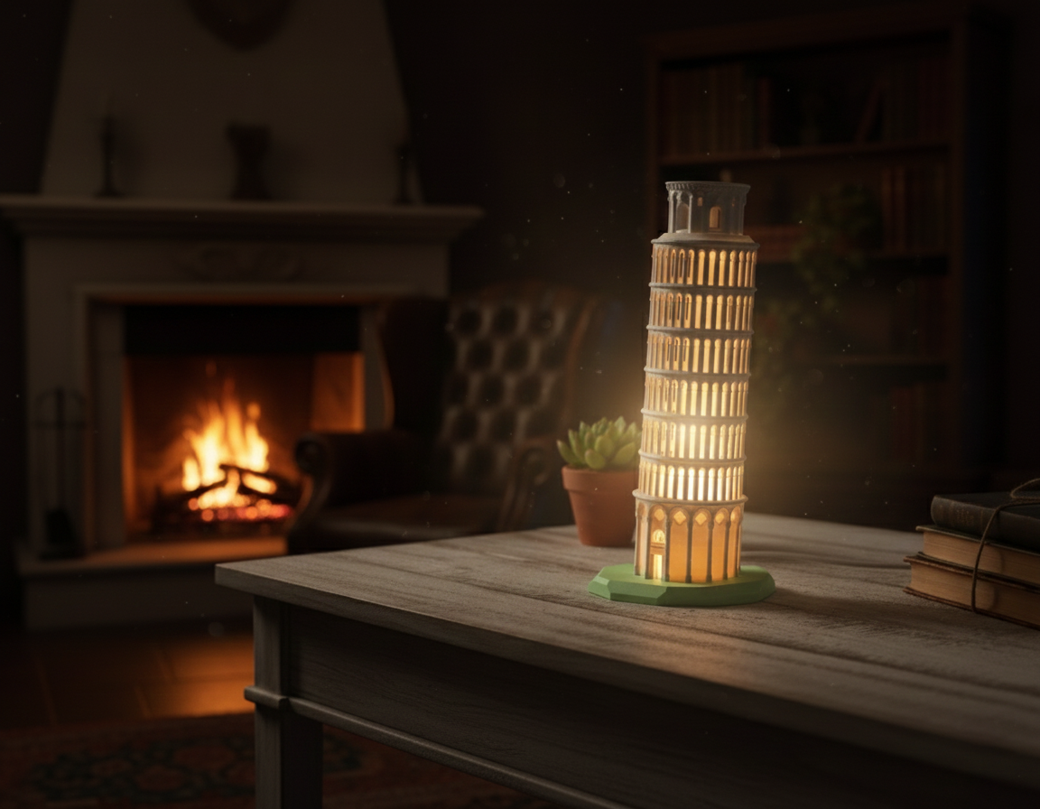 Lampička Šikmá věž v Pise - 3