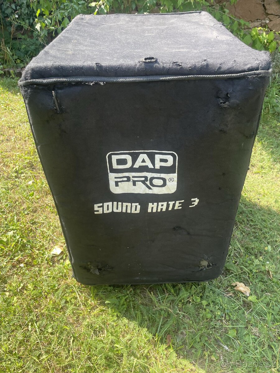 Aktivní DAP Audio: 4x Bass + 2x vršek + obaly a case. - 3
