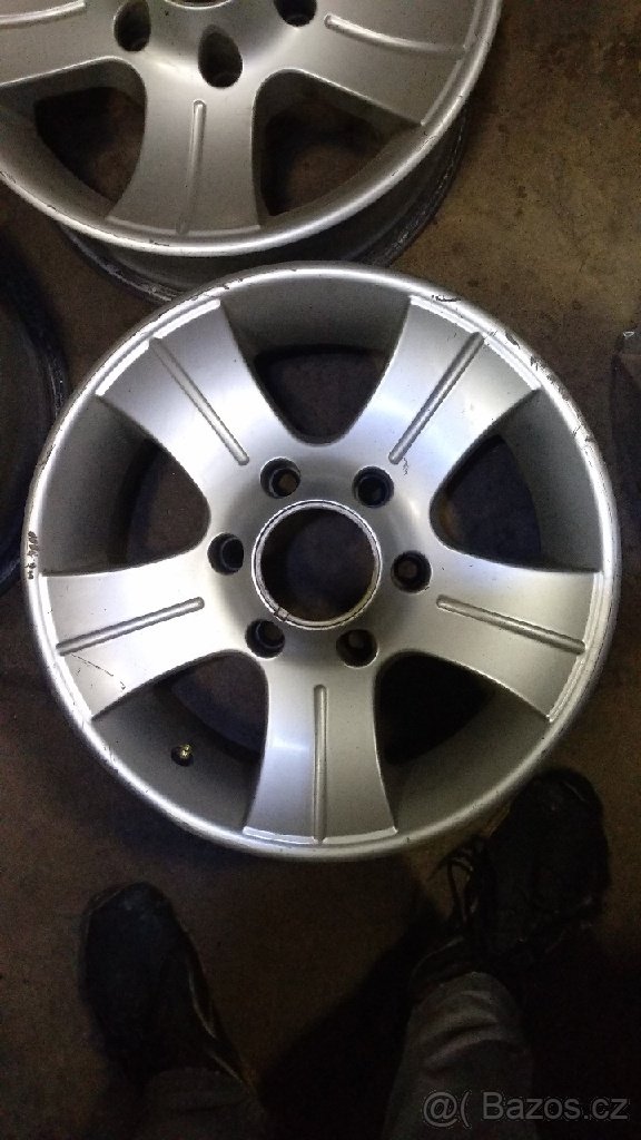 Au hliníková kola 6x139 R16 elektrony Hyundai H-1 - 3