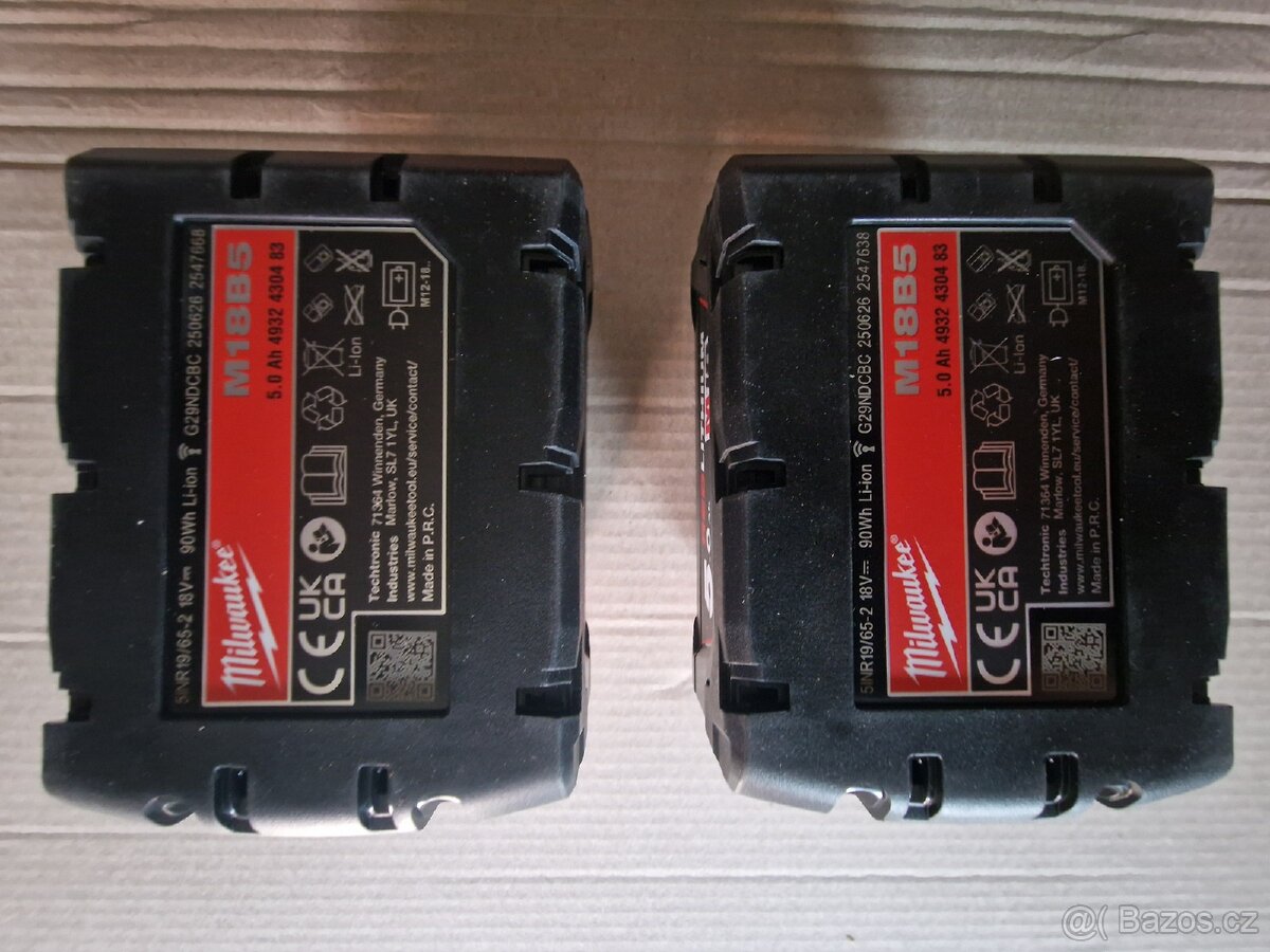 Aku baterie milwaukee 5ah - 3