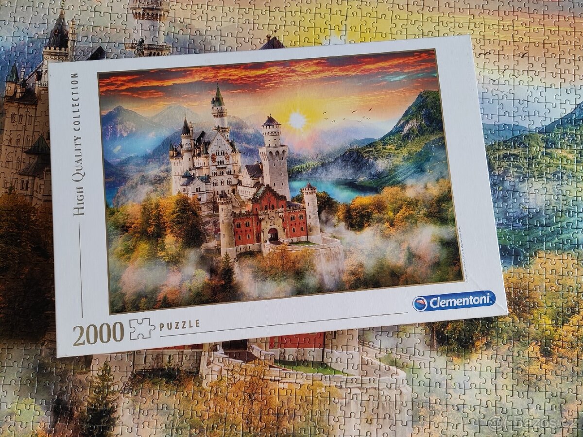 Různé puzzle 500, 1000 dílků - 3