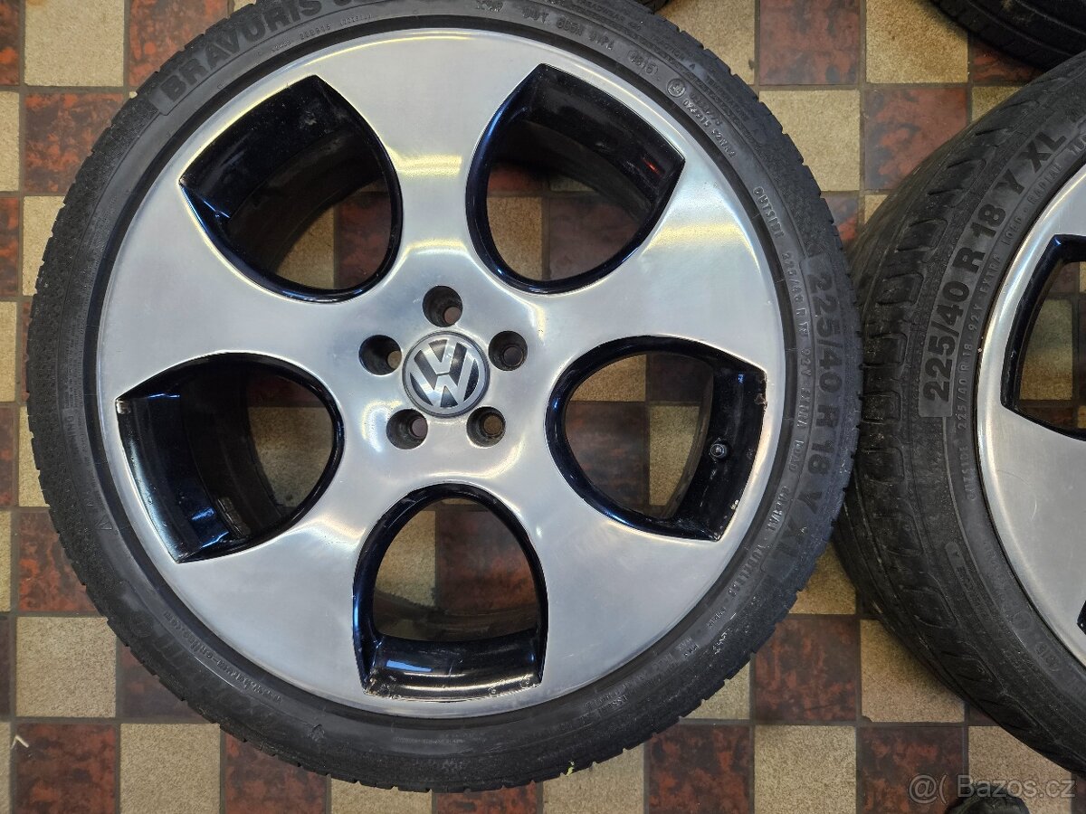 alu kola 18 Vw 5x100x18 e 35 225/40R18 - 3
