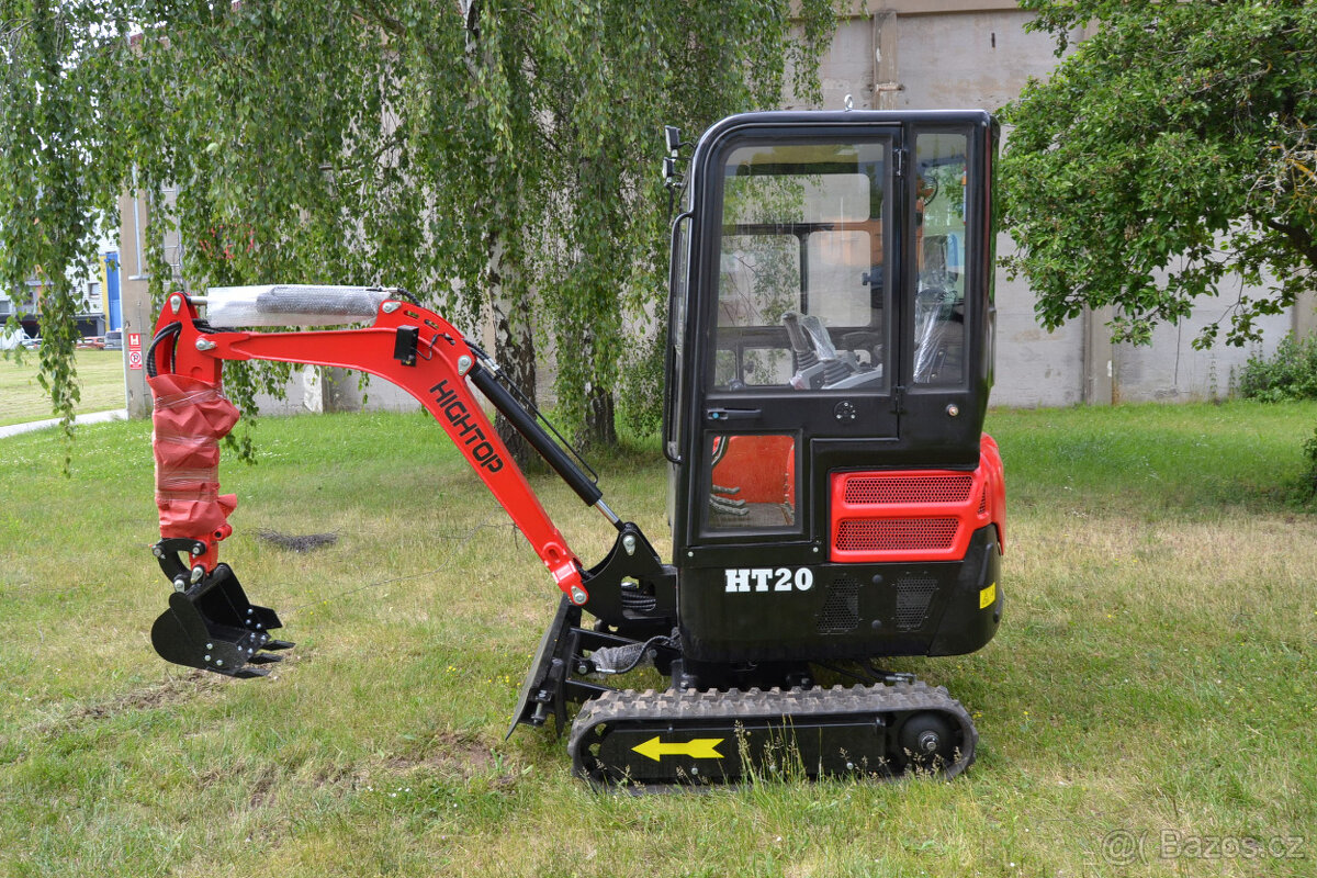 Minibagr Zethos HT2000 (tříválec 26 koní) - 3