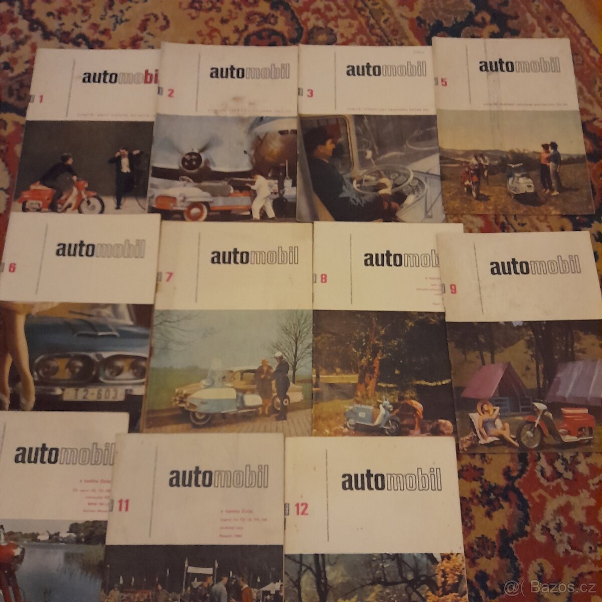 Časopis automobil rok 1963, celkem 11 kusů - 3