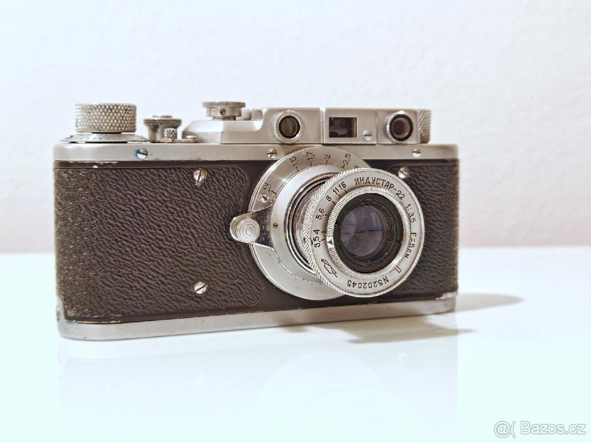 Fotoaparát Zorki 1, kopie Leica - 3