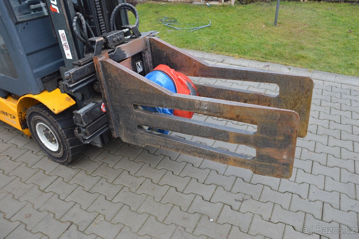 Hydraulické čelisti úchop nosič Meyer 1.6T na ještěrku VZV - 3