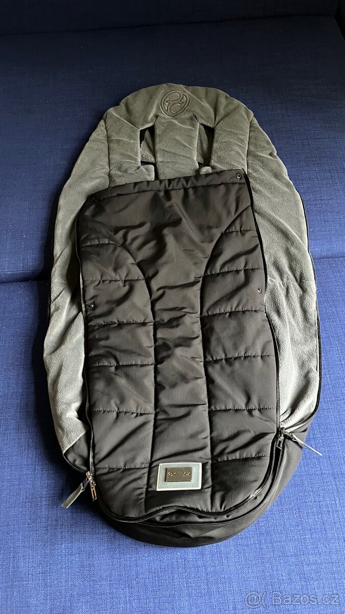 cybex balios stroller, sleeping bag and coffee holder - 3