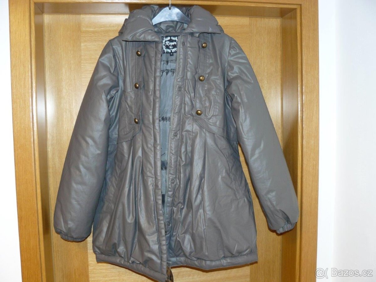 Nová dívčí zimní bunda, vel. 158-164 - 3