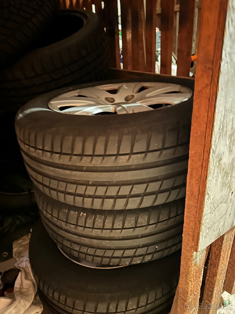 Prodám alu kola 5.112 225 55 r 16 - 3