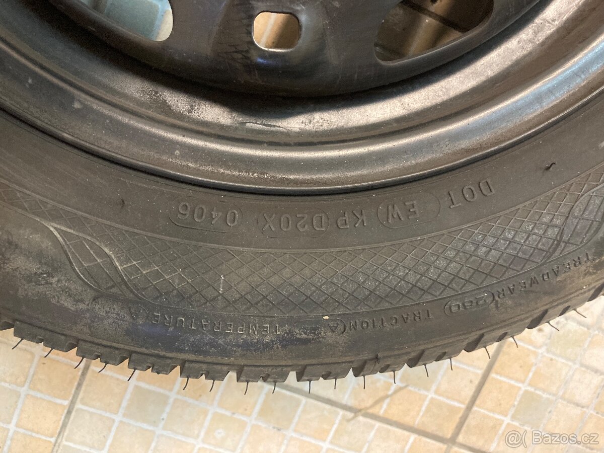 Prodám rezervní kolo 185/60r14 82t - 3