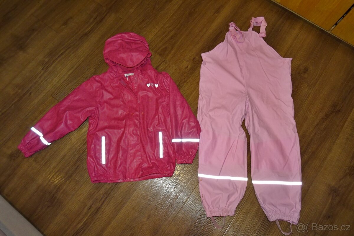 Set dívčího oblečení vel 122-128 - 3