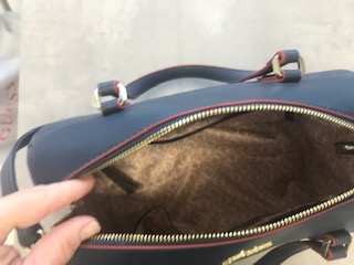 Modro-červená kabelka zn. Guess - 3