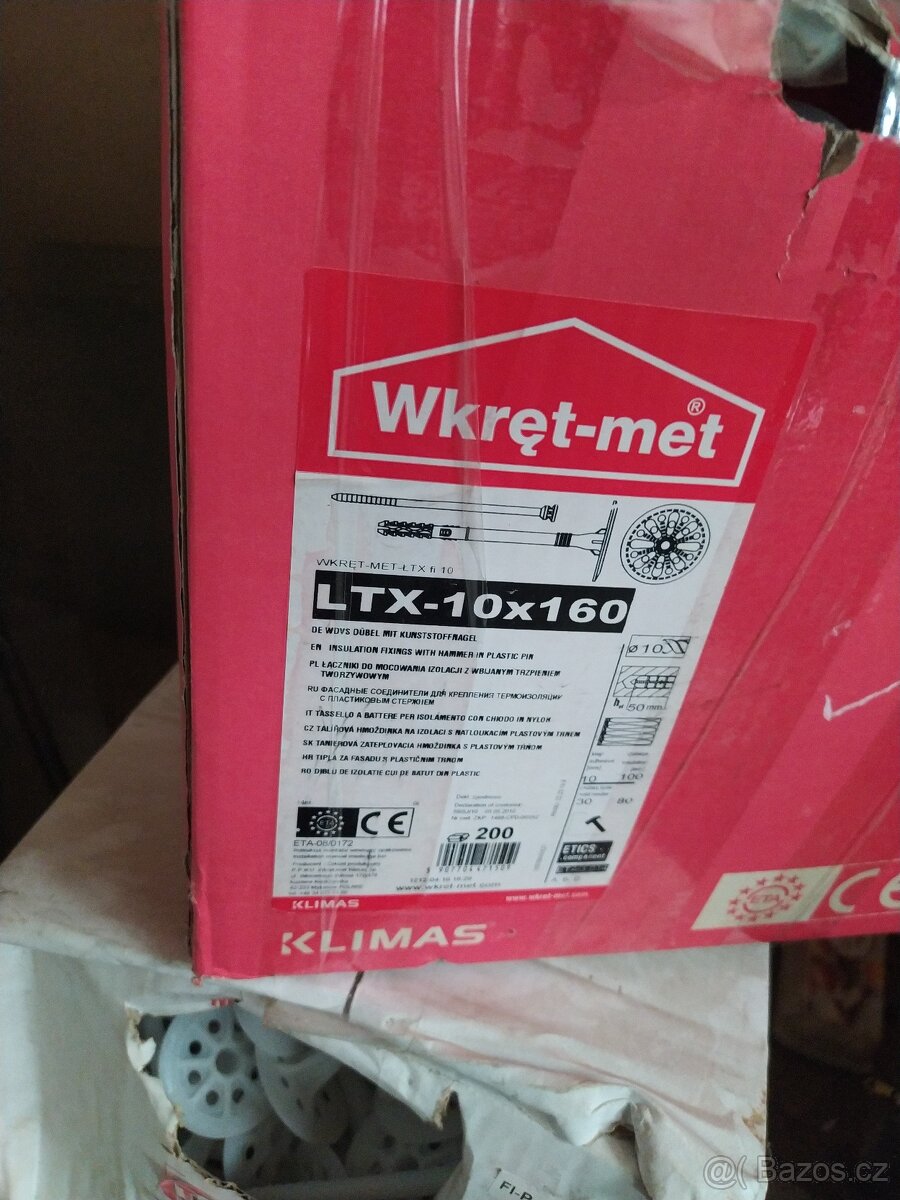 Talířové Hmoždinky 120 a 160mm - 3