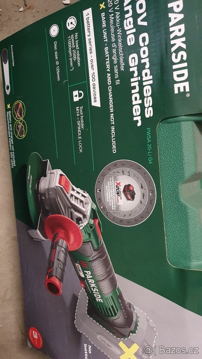 akumulatorova uhlova bruska - 3