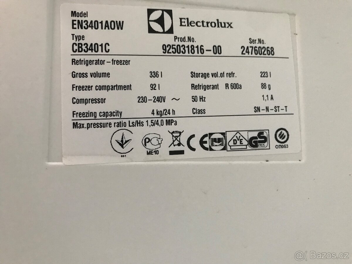 Lednice Electrolux - 3