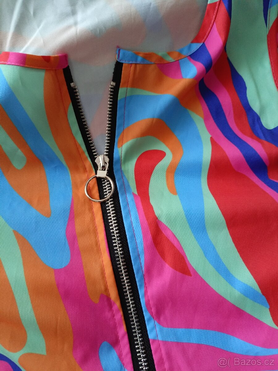 Pestrobarevná halenka L - 3