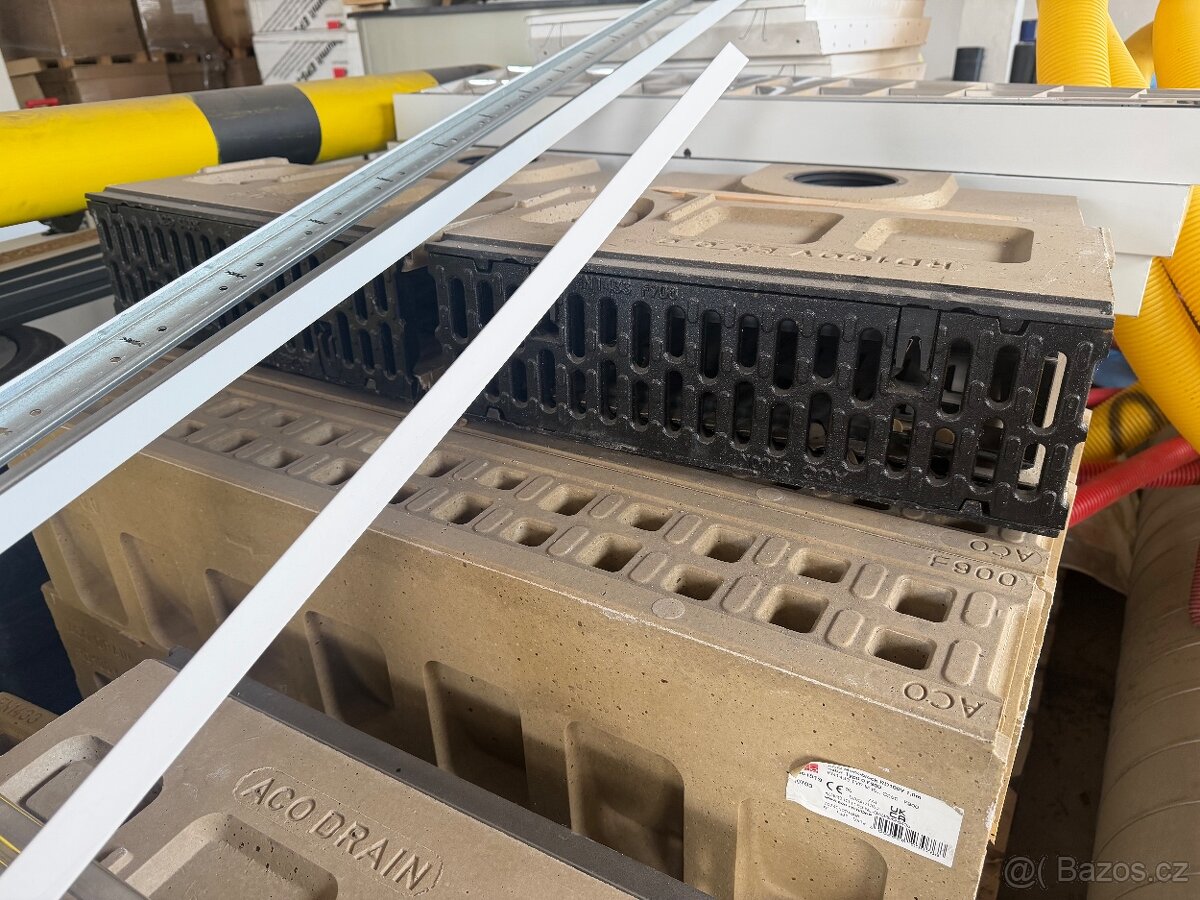 Prodám nové žlaby Aco RD100V 1,0m - 3