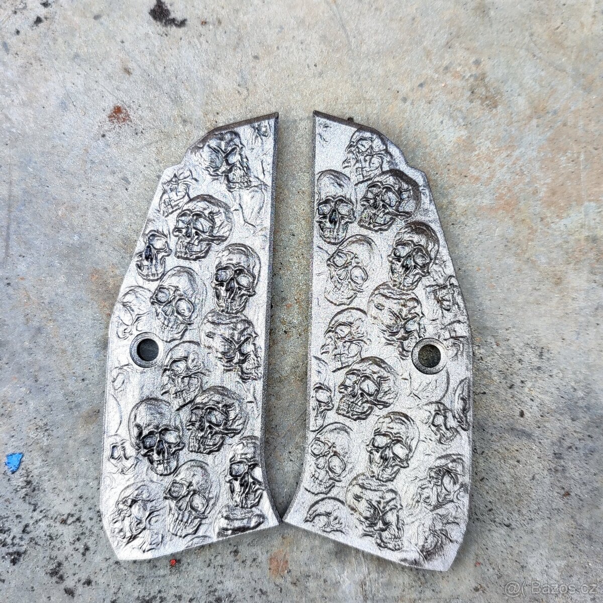 ASG CZ75 SP-01 / CZ Shadow 2 flat grip skull - 3