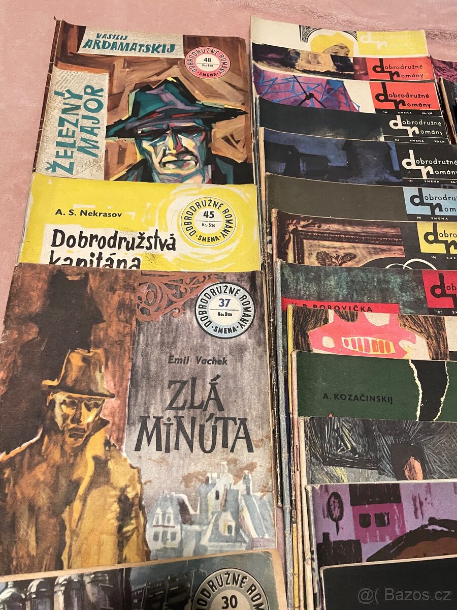 Dobrodružné romány - Retro - SMENA - 3