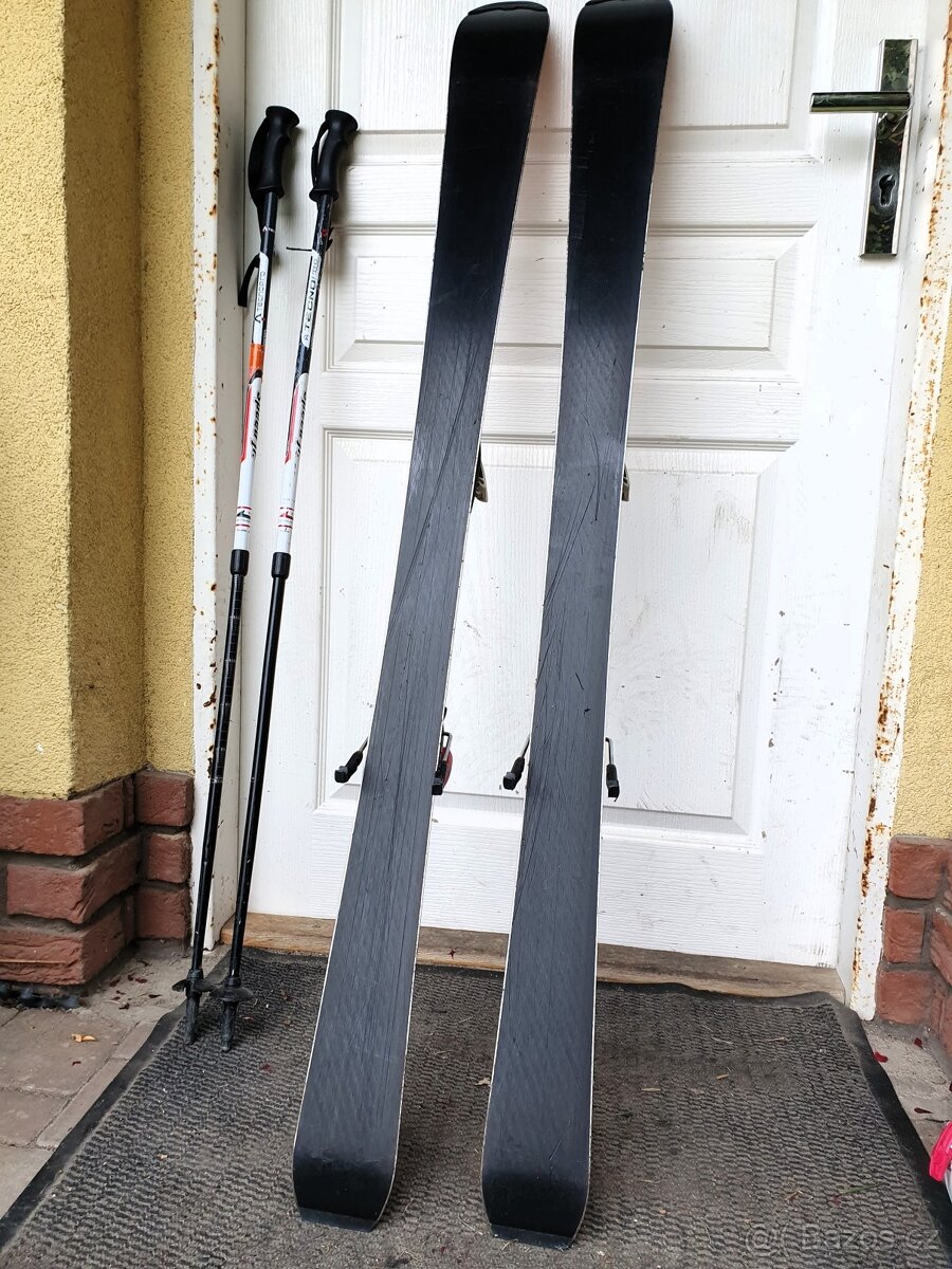 Set dětských carvingových lyží ATOMIC Redster +hole+lyžáky - 3