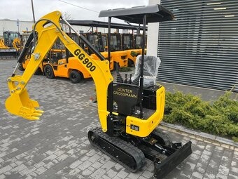 Minibáger GG900-Koncoročná AKCIA + Dovoz GRÁTIS - 3
