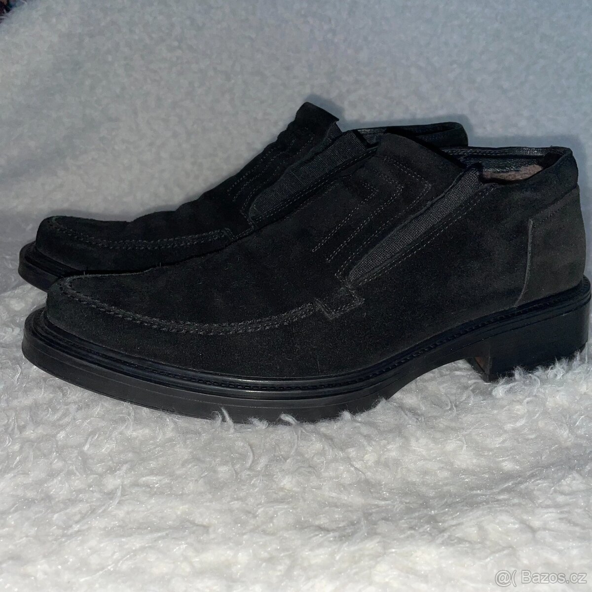 Pánské zimní kotníkové boty s kožíškem vel. 41 - 3