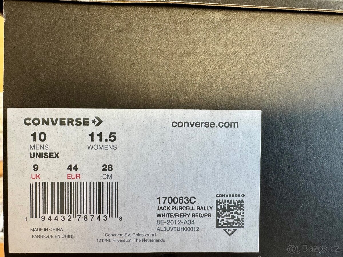 Converse x Sportility Jack Purcell Rally - vel. 44 - nové - 3