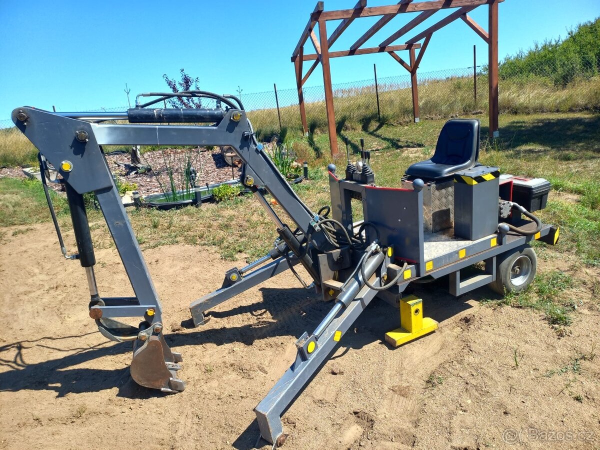 Prodám minibagr, motorová lobata - 3