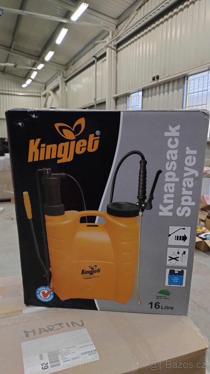 NOVÝ postřikovač King Jet - 12l na záda - 3