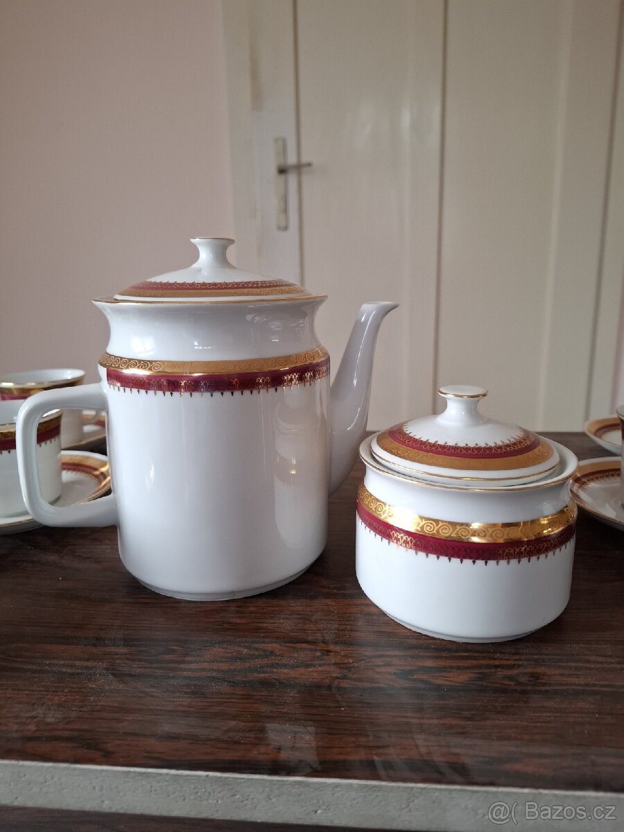 Porcelánová čajová souprava Thun Czechoslovakia – Věra 65/32 - 3