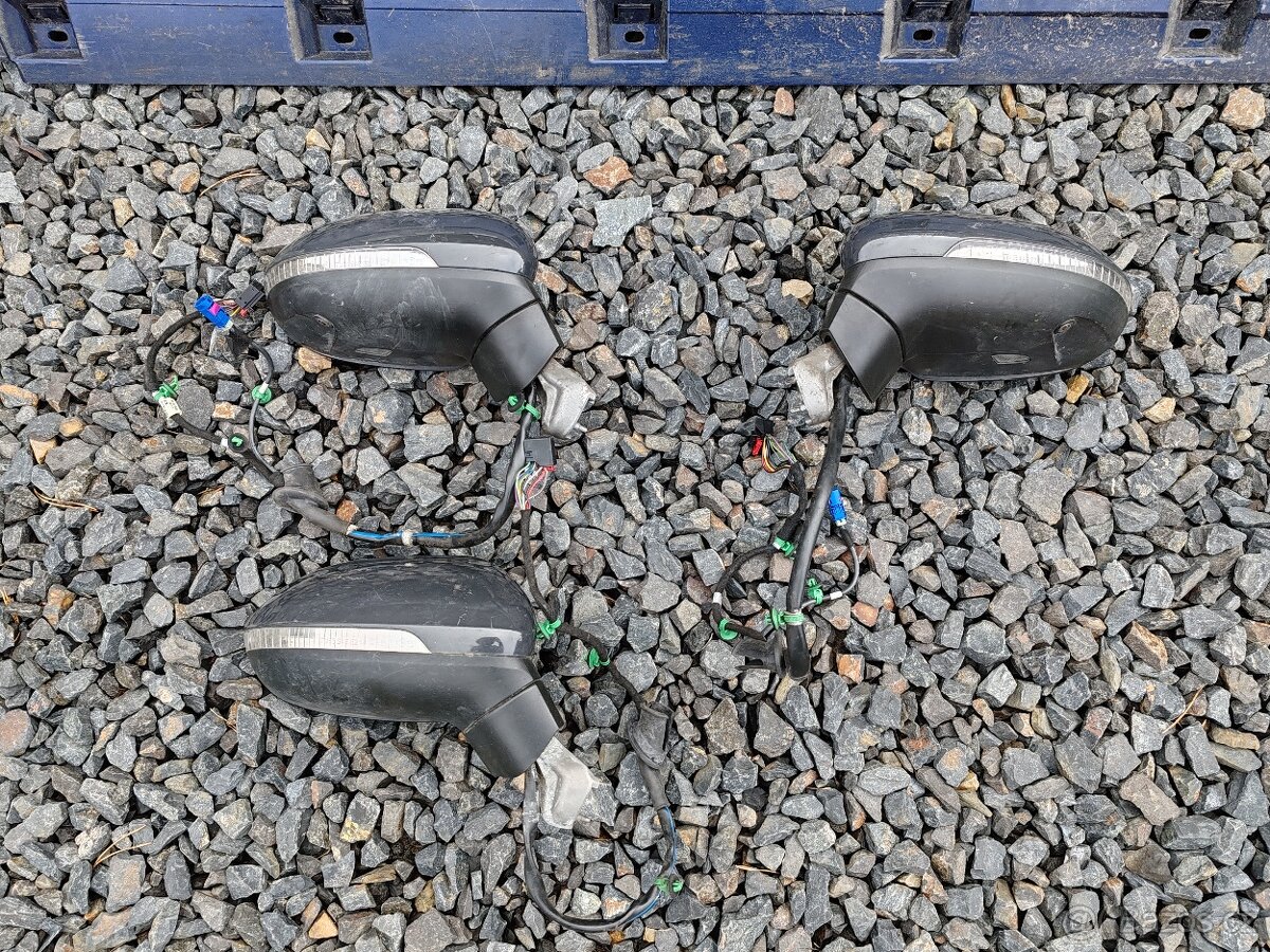 Volkswagen Passat B8 Elektrická zrcátka, Plastové prahy, Sít - 3