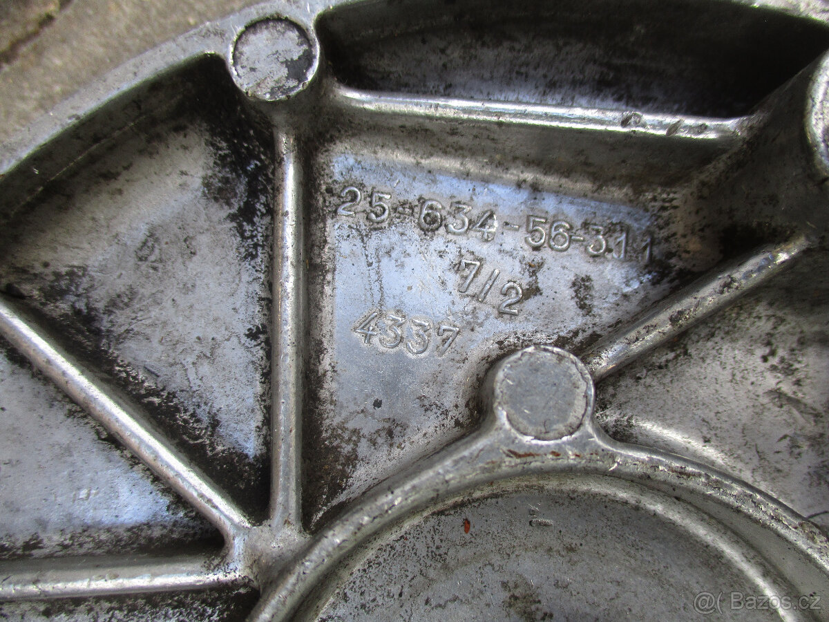 Štít brzdy ČZ 175,250,350, JAWA 350/632,634,638,639,640 - 3