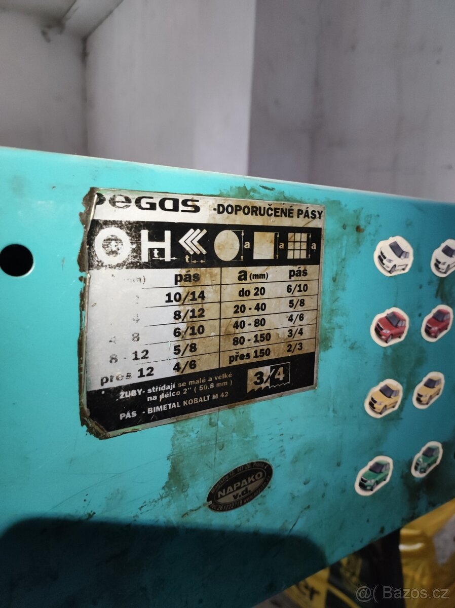 Pásová pila Pegas Imet 280 plus SHI-E - 3